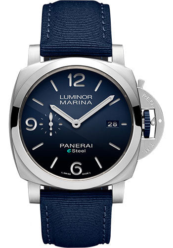 Panerai Luminor Marina eSteelª Blu Profondo - 44mm Brushed Esteel Case - Polished Blue Gradient Esteelª Dial - PAM01157